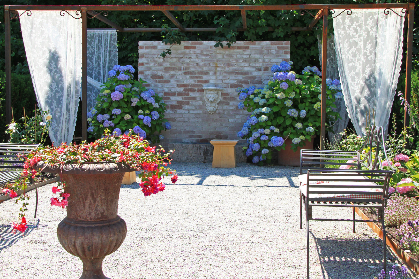<em>romantischer Garten</em> Landesgartenschau Sigmaringen Foto