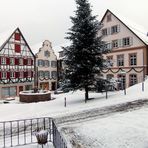 Romantischer Marktplatz zum 4.Advent.