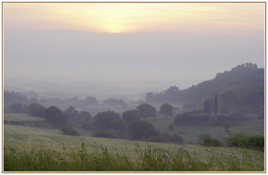 Romantischer Morgen