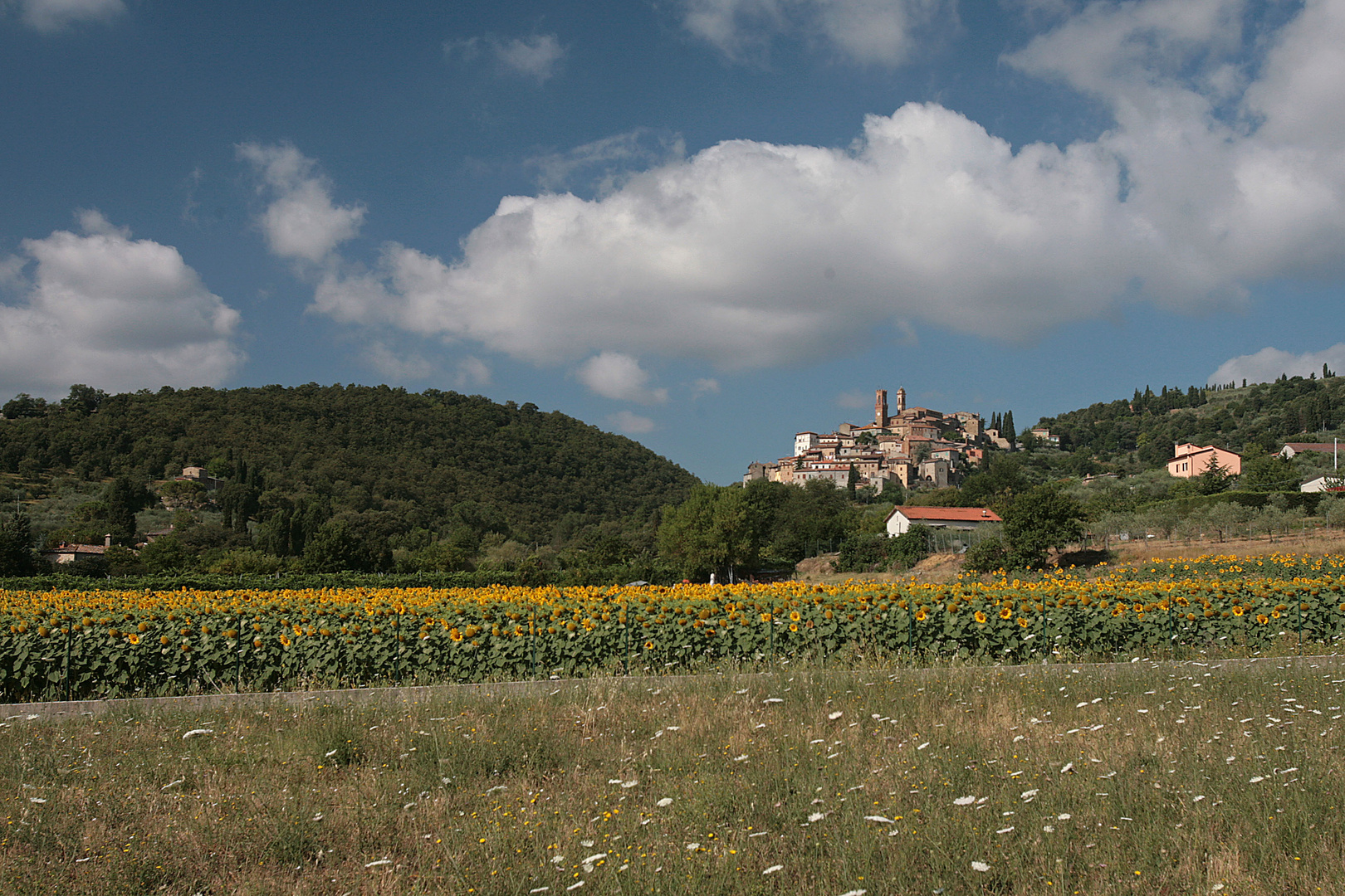 Romantischer Ort in der Toscana