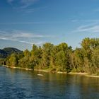 Romantischer Rhein im Spätsommer 2
