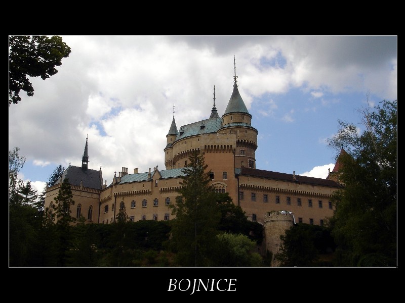 romantischer Schloß Bojnice