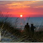 Romantischer Sonnenaufgang an der Playa de Muro