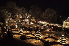 Romantischer Weihnachtsmarkt