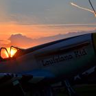 Romantisches Ende eines Oldtimer- Flugtages auf der Hahnweide