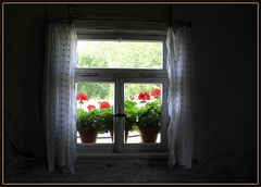 Romantisches Fenster