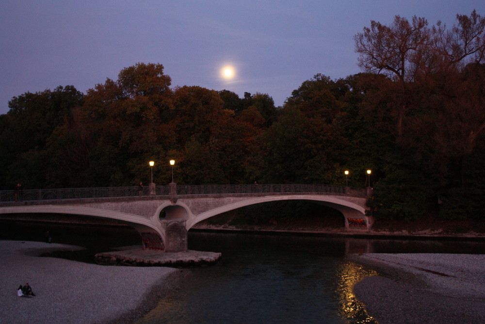 Romantisches Isar-Pärchen