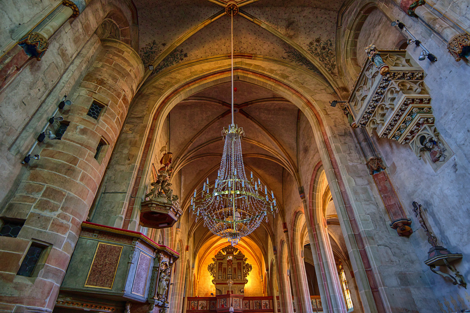 Romantisches Königsberg in Bayern - Marienkirche (2)