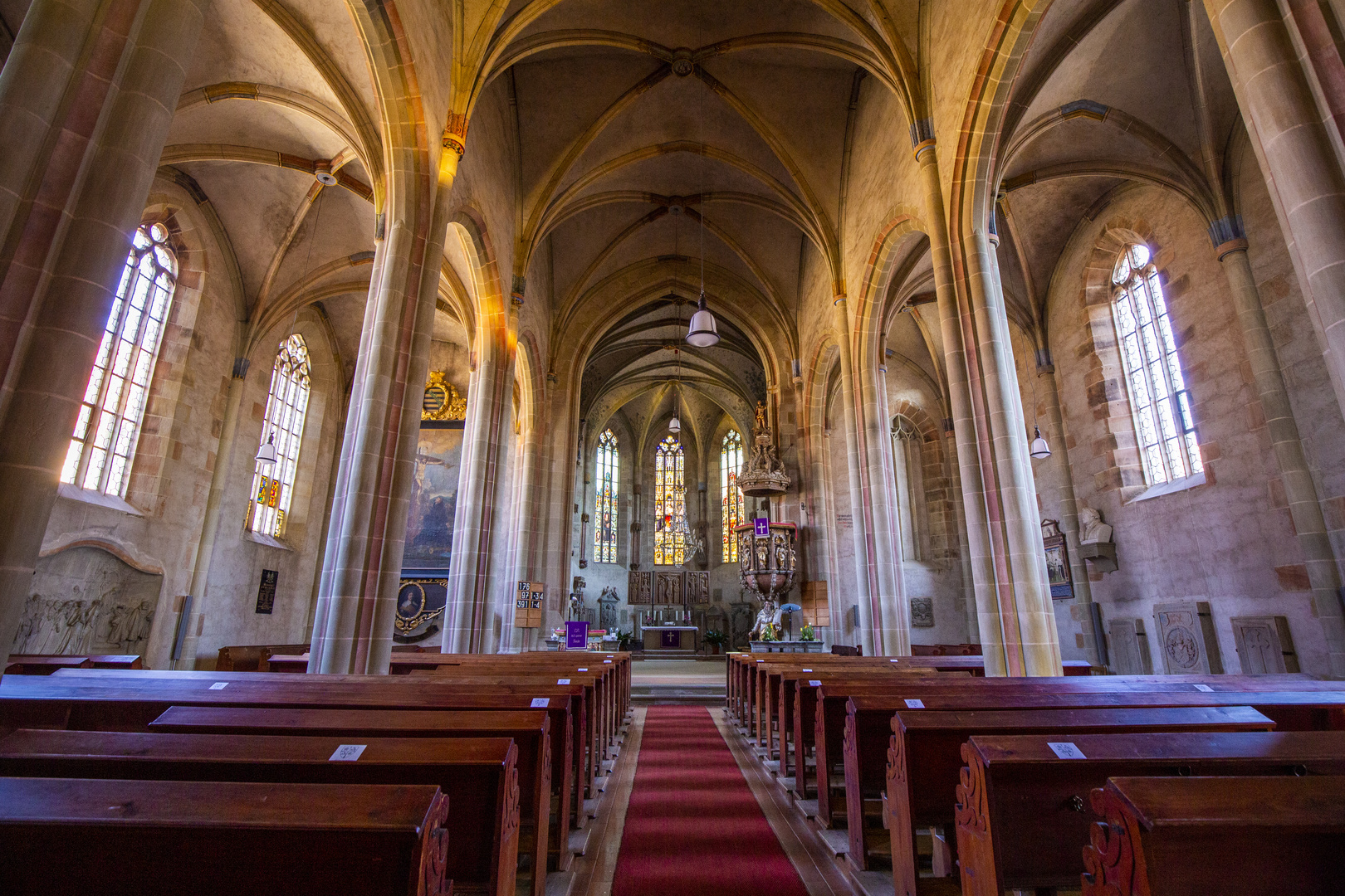 Romantisches Königsberg in Bayern - Marienkirche (3)