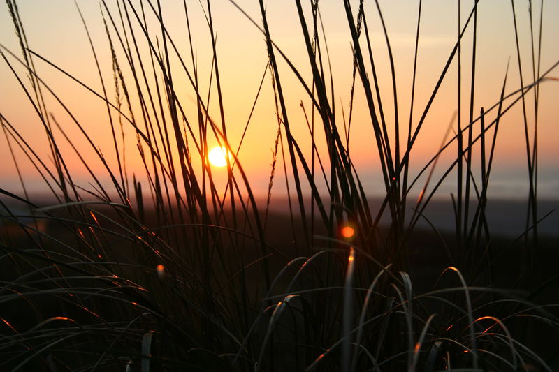 Romatischer Sonnenuntergang auf Juist