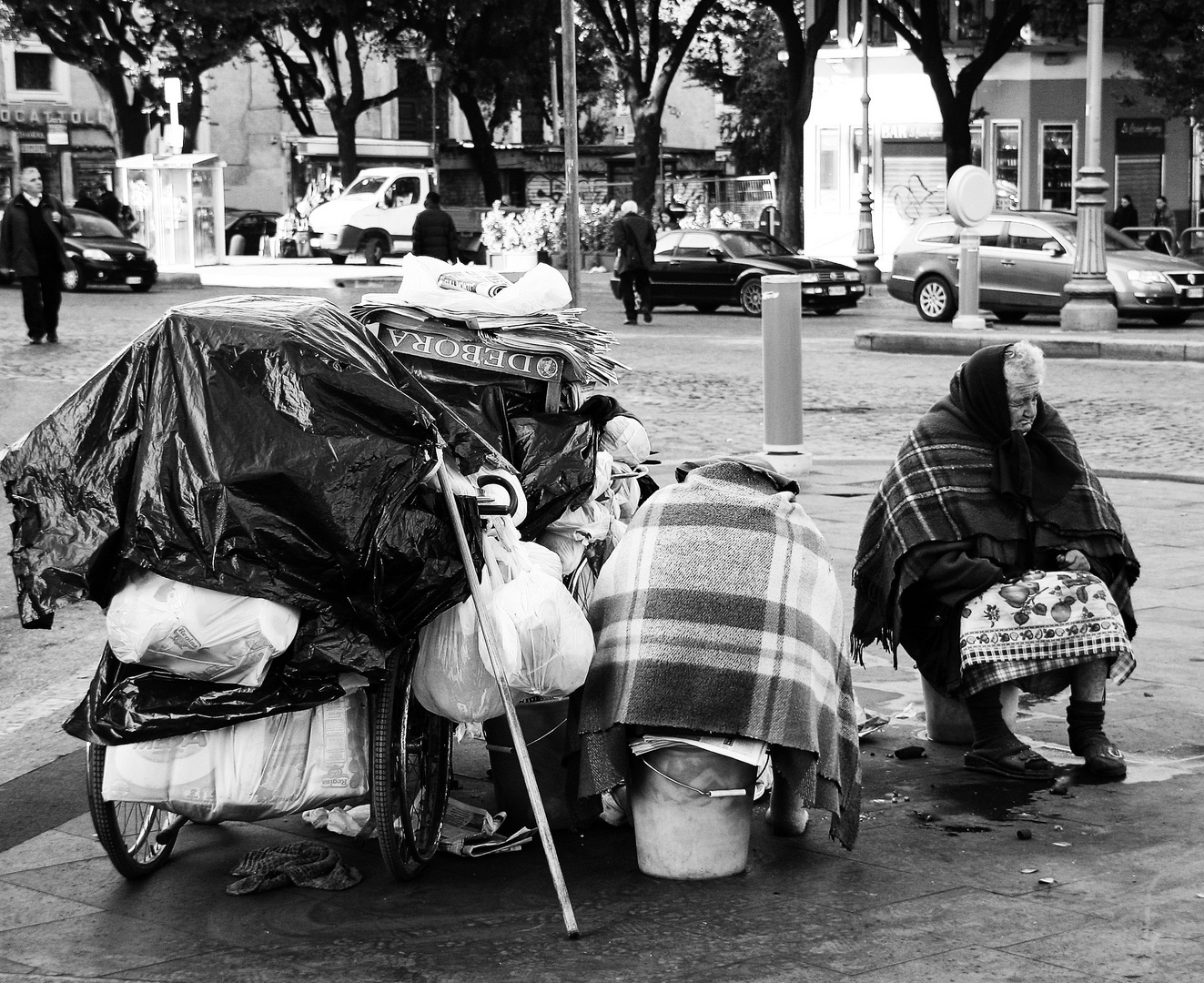 Rome beggar