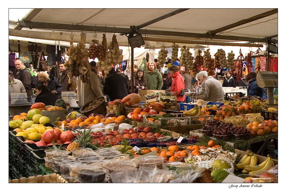 Rome impressions. XX) Campo di Fiori Market