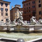 Rome - Piazza Navona - La fontaine de Neptune