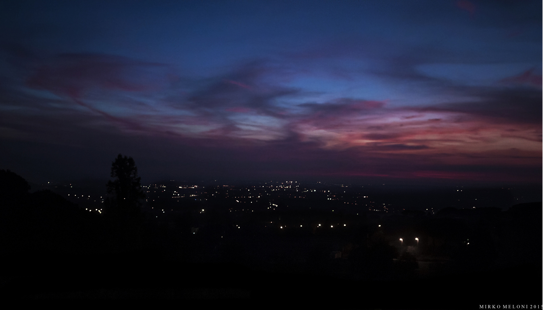 Rome view from Castel Gandolfo