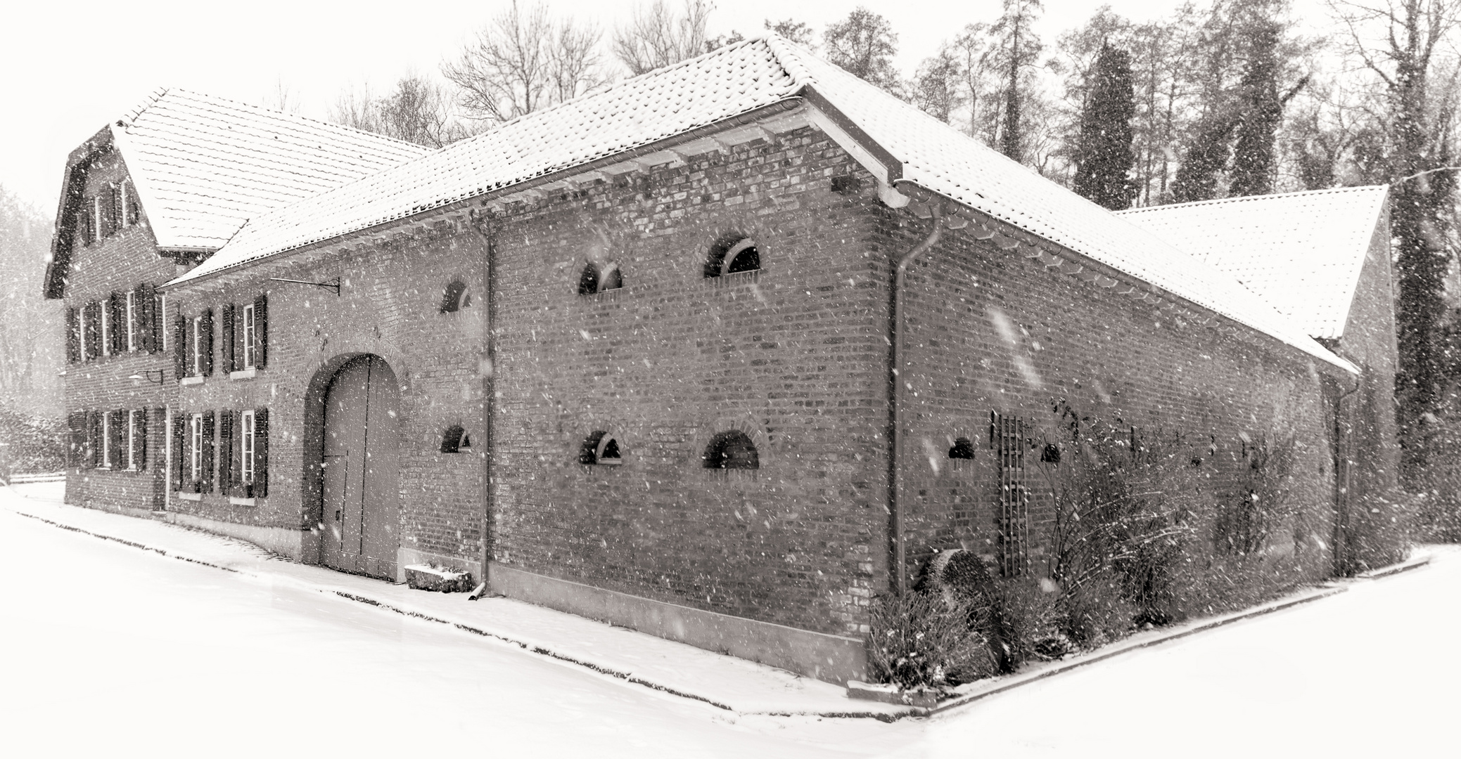 Romersmühle im Winterkleid