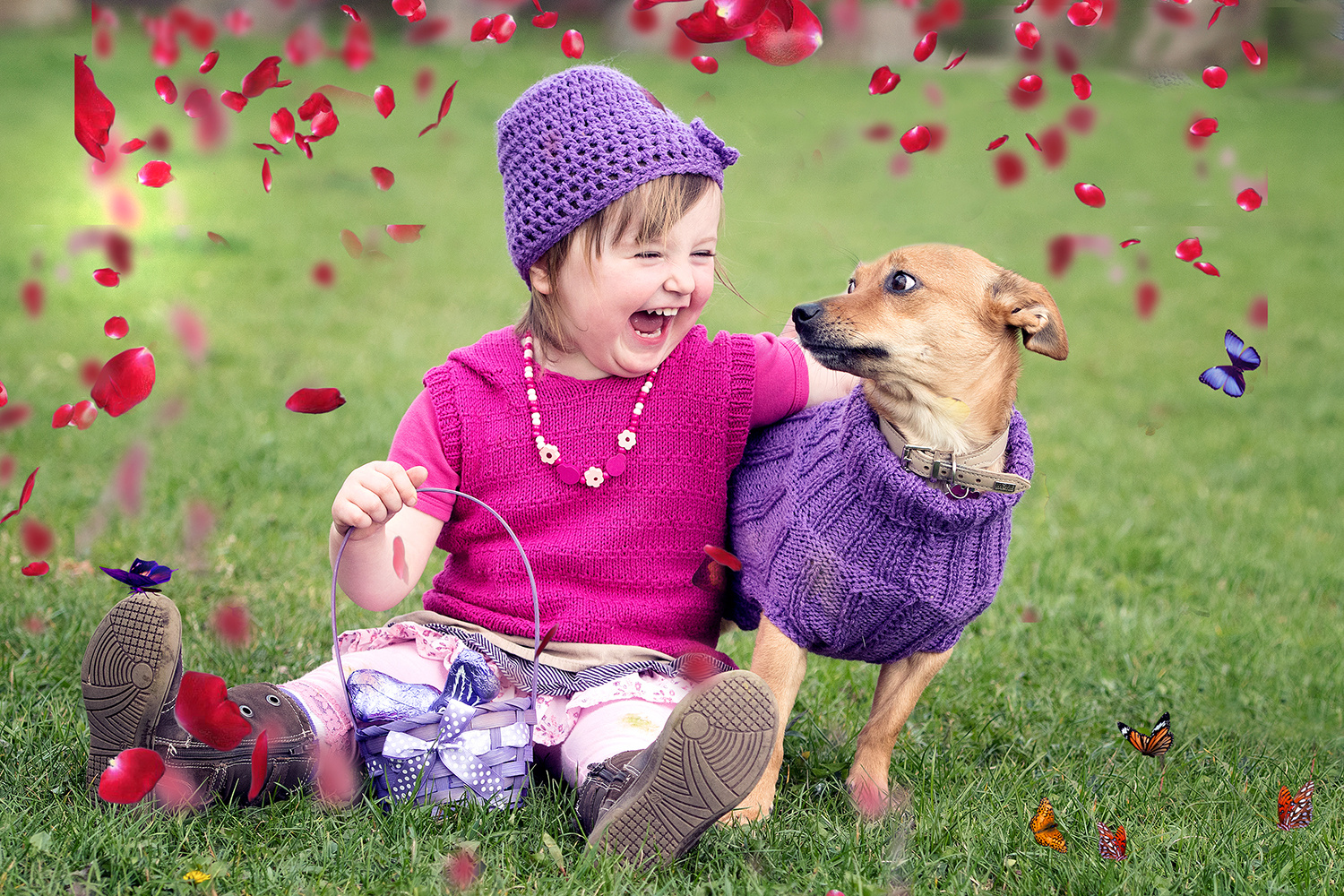 Romina & Lilly the dog !