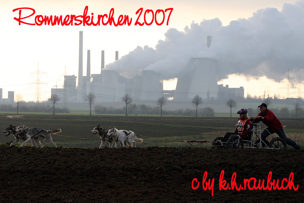 Rommerskirchen-Schlittenhunderennen 2007