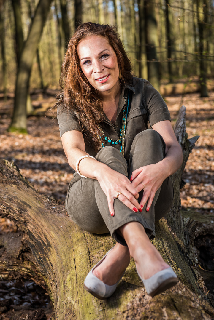 Romy im Wald