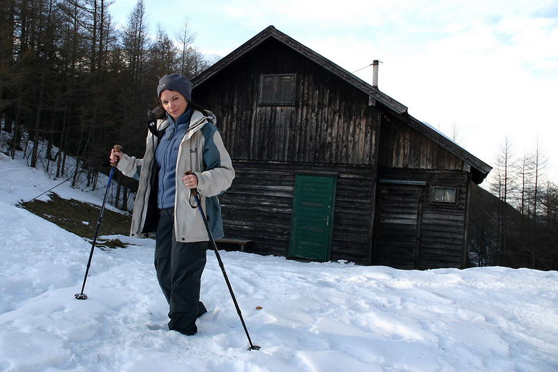 Romy on the mountain