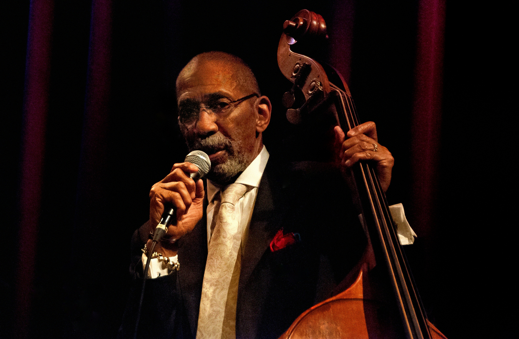 Ron Carter on Stage