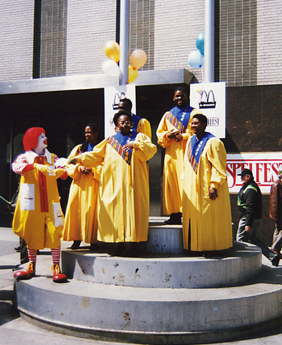 Ronald McDonald Gospel Chor