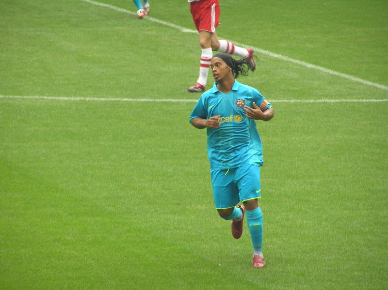Ronaldinho hautnah