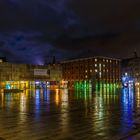 Roncallli Platz bei Nacht