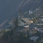 Ronco sopra Ascona im Abendlicht