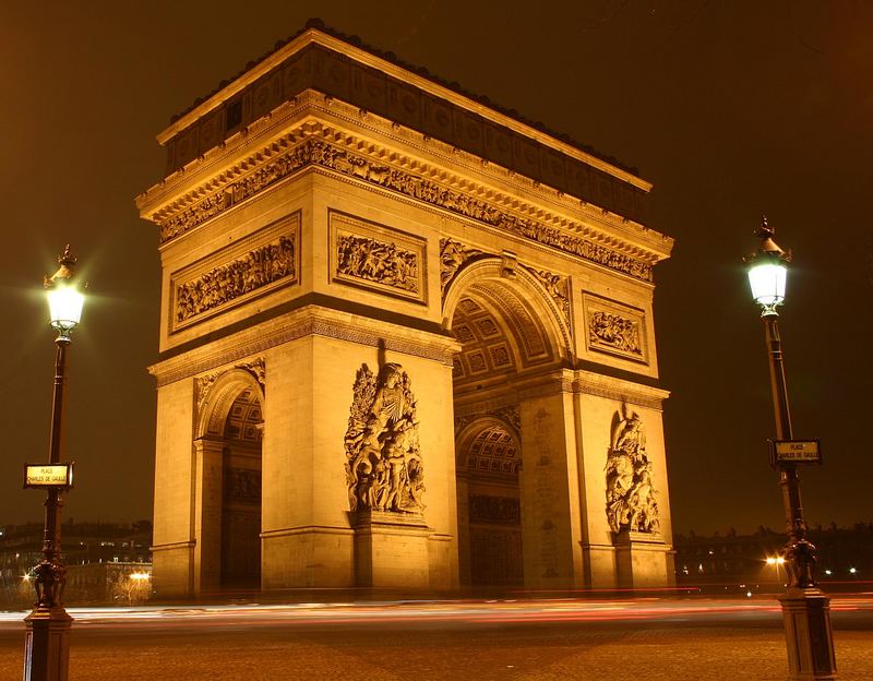 Rond point parisien - Place Charles de Gaulle