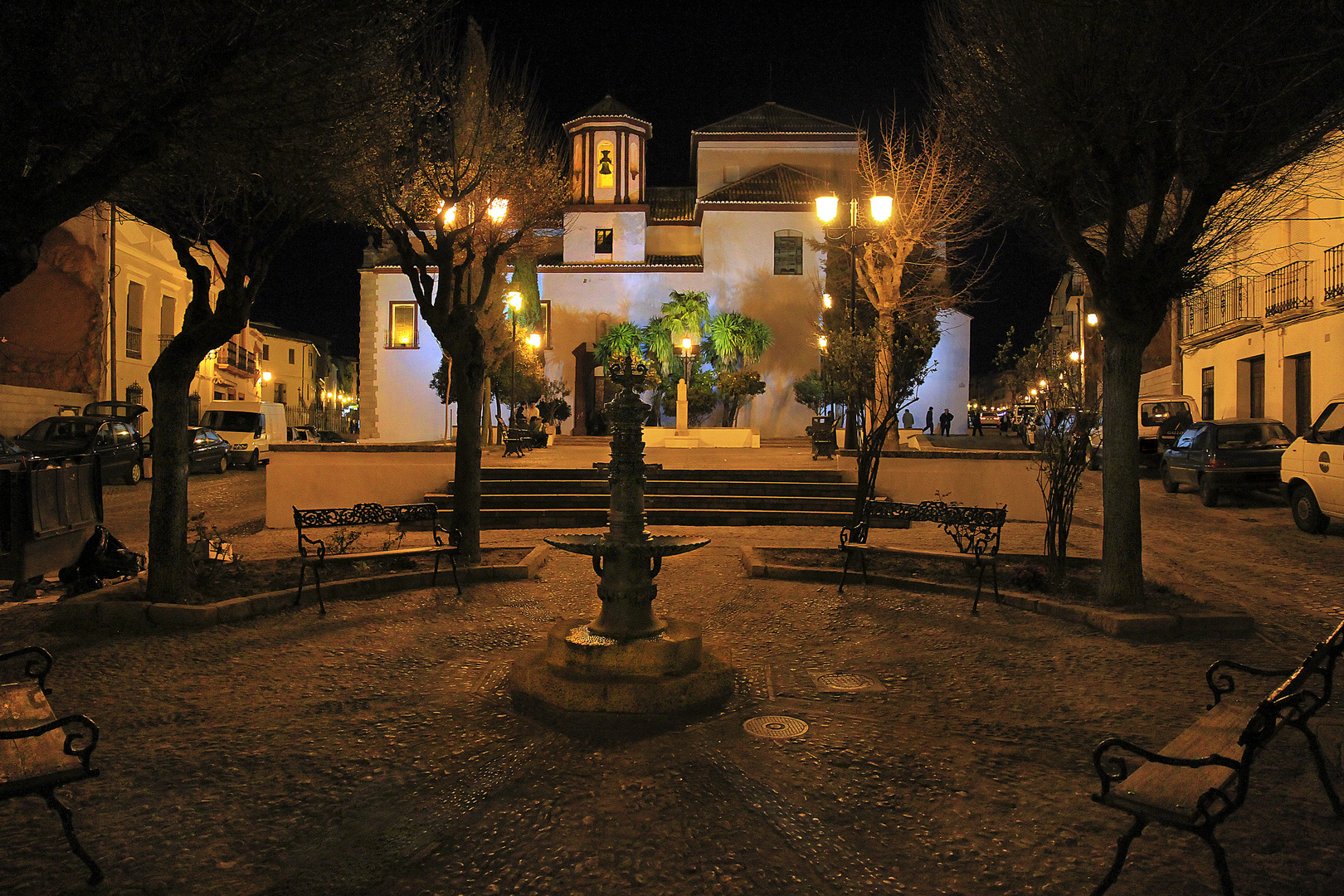 Ronda bei Nacht