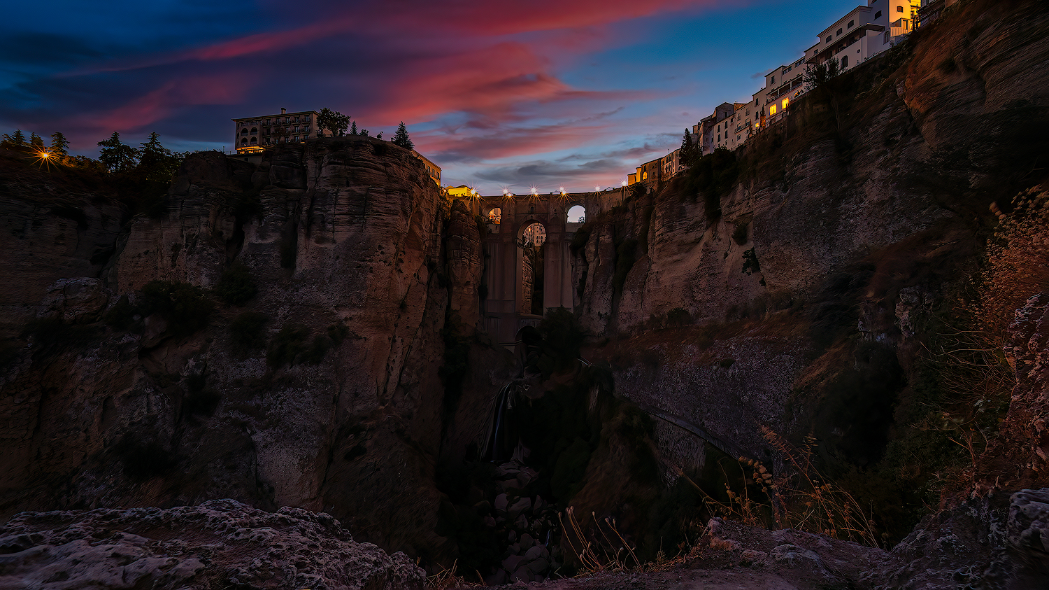 Ronda Sonnenaufgang