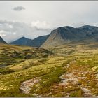 Rondane i kveldslyset.