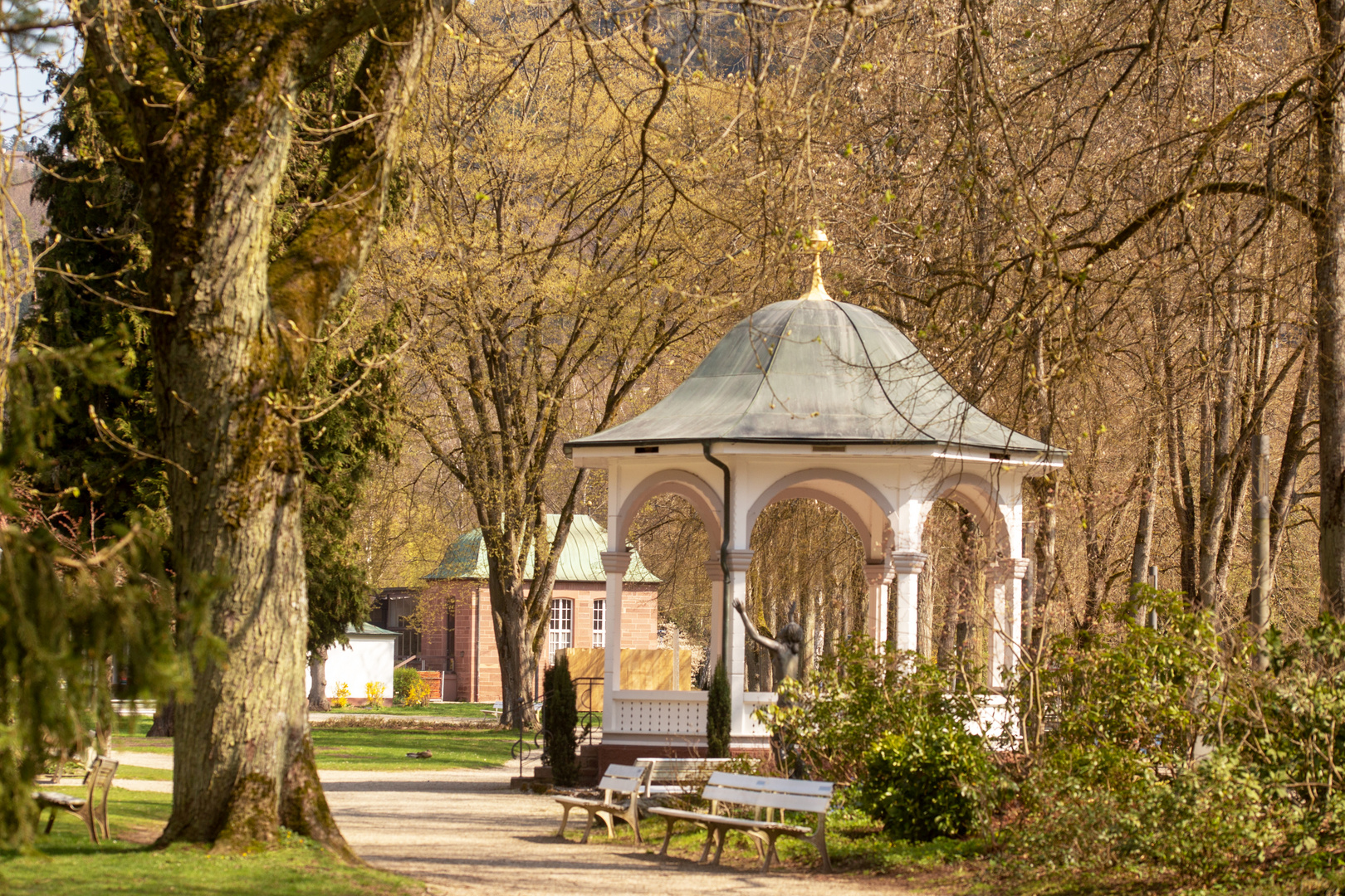 Rondell im Kurpark Bad Liebenzell