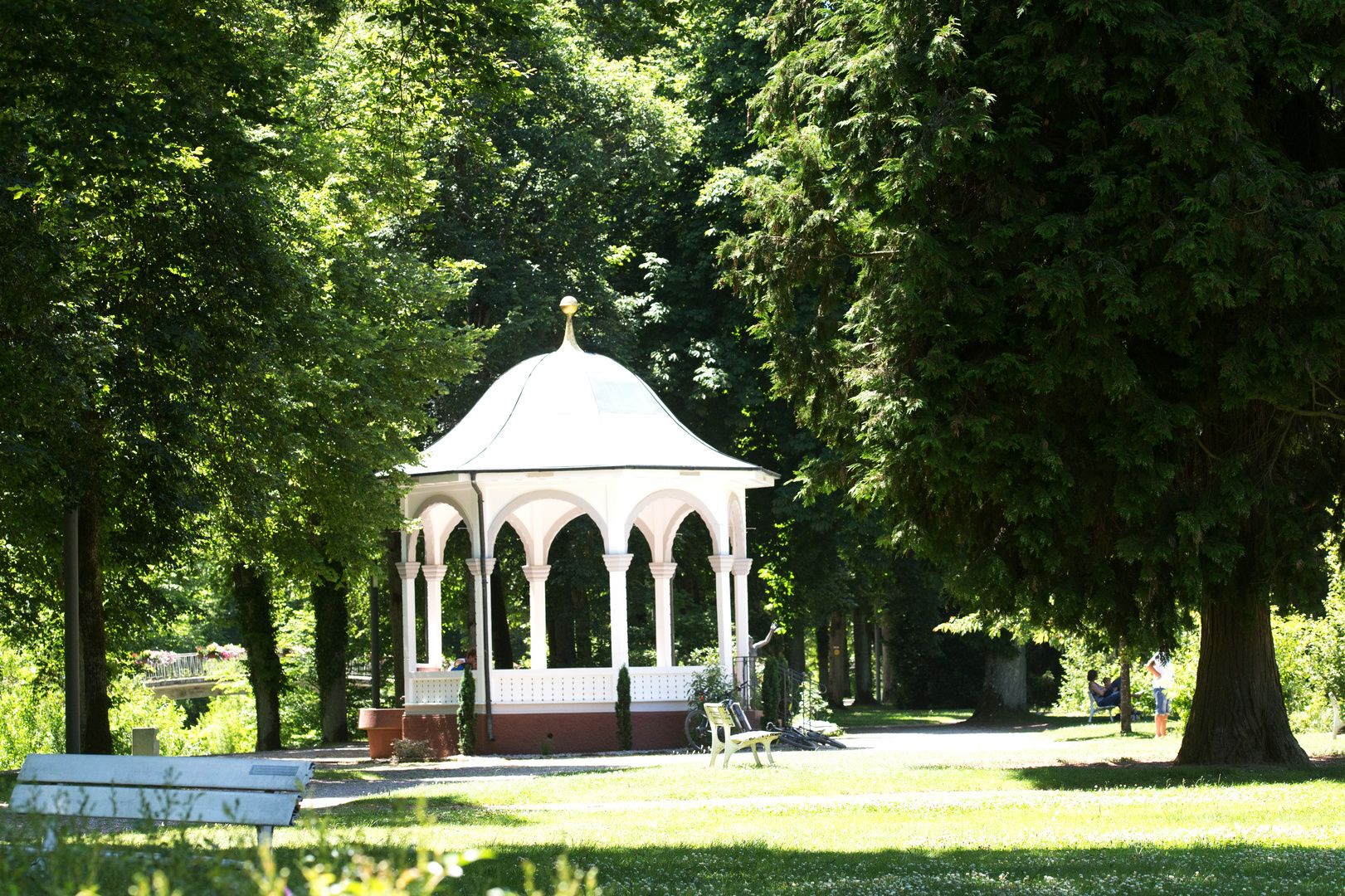 Rondell im Kurpark Bad Liebenzell