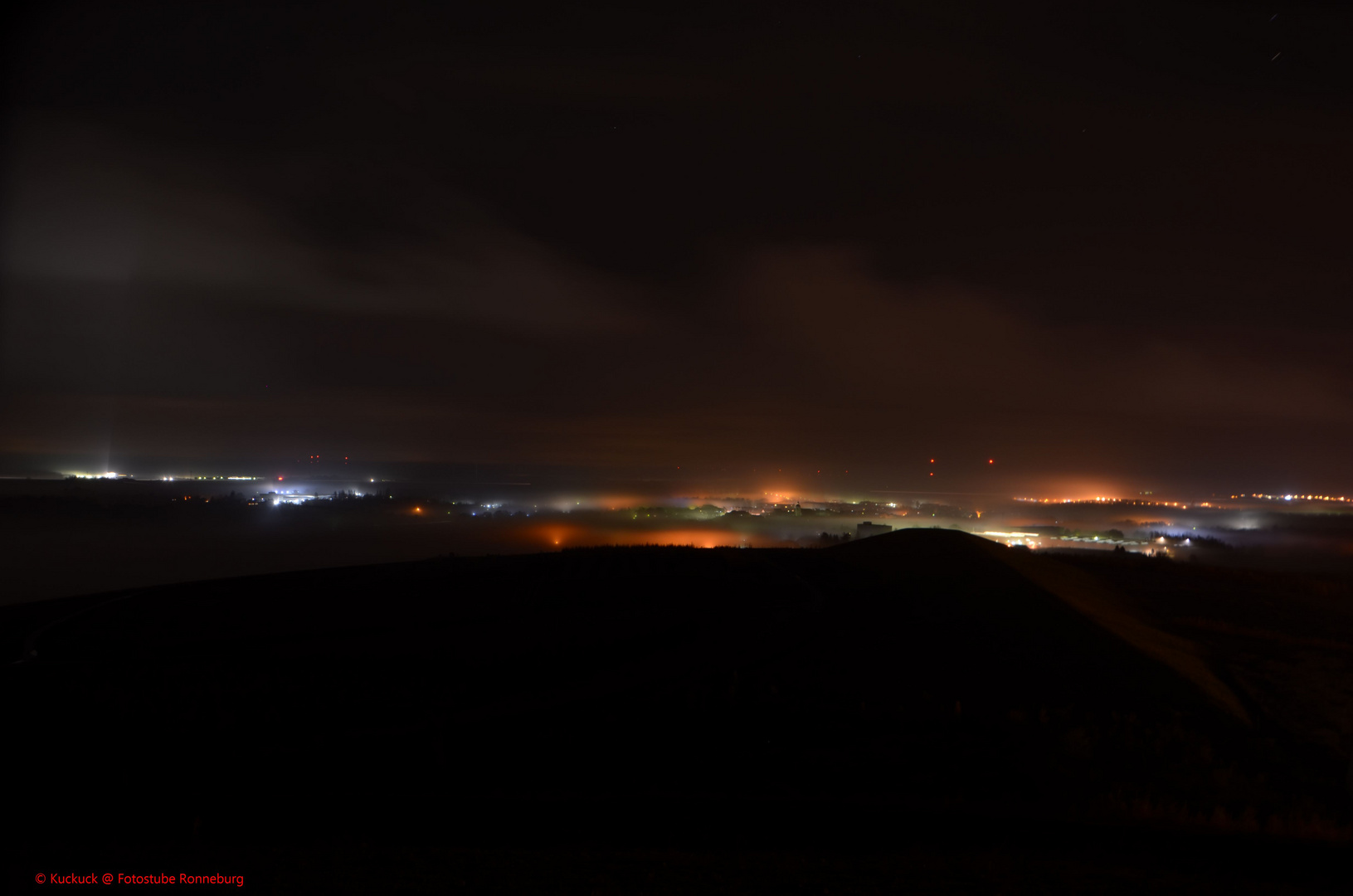 Ronneburg im Nebel