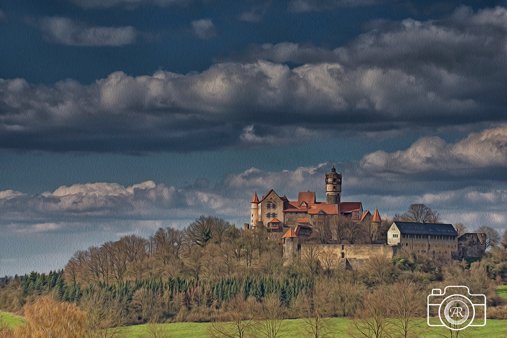 Ronneburg in Öl