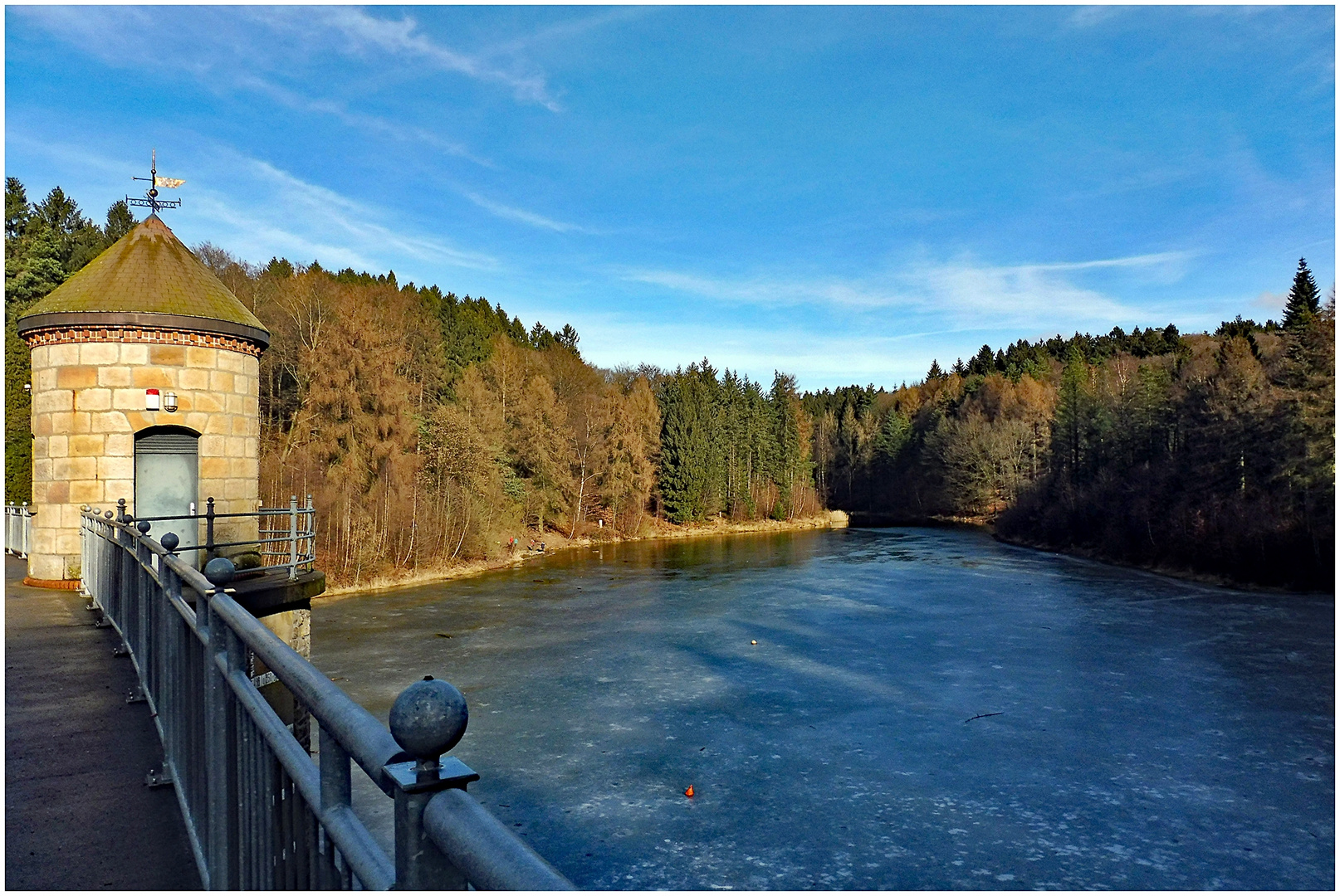 Ronsdorfer Talsperre Wuppertal 5.2.2017 Foto & Bild architektur