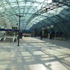 Roof Construction at DB-Fernbahnhof Frankfurt Airport - seen from the inside