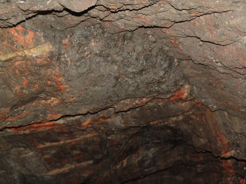 Roof in a saltmine in Austria