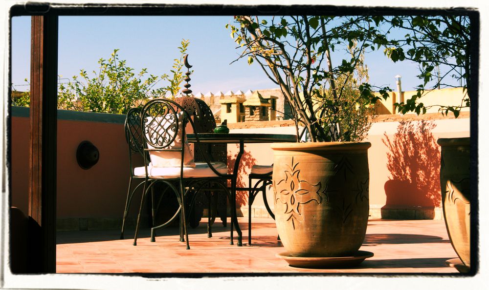 roof top, Riad Chergui