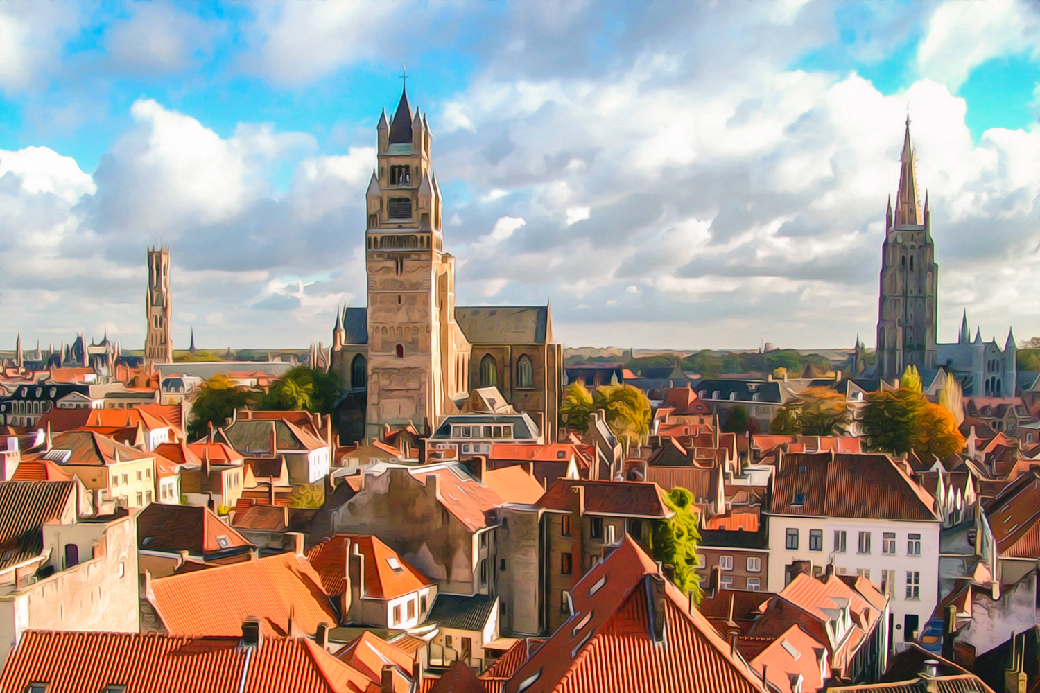 roofs and towers