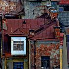 Roofs and windows, St. Petersburg 2005