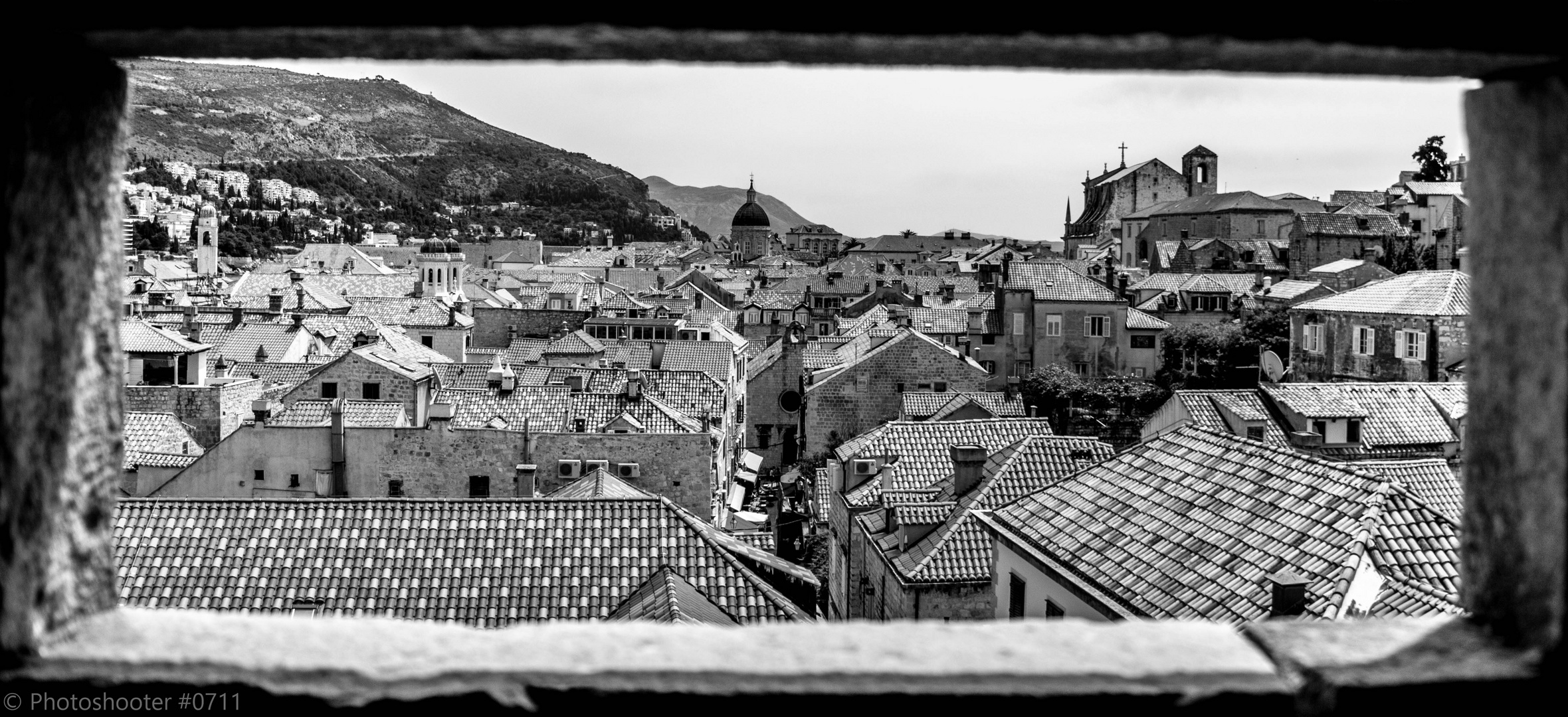 Roofs of Dubrovnik in a Picture