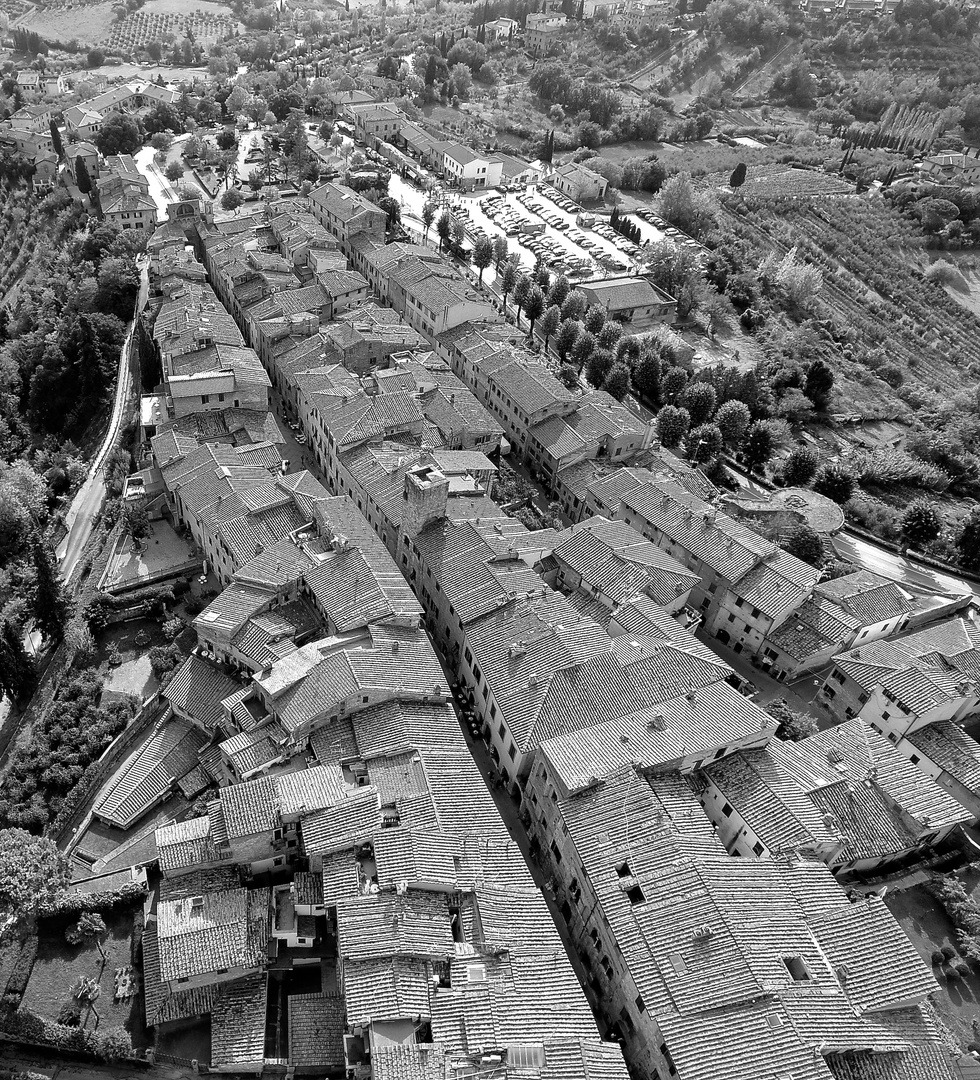 Roof´s of San Gimigiano