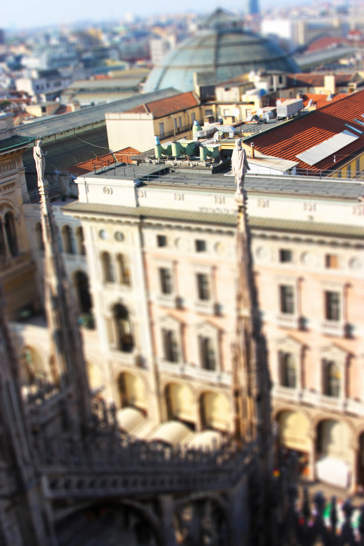 Roofs over Milano