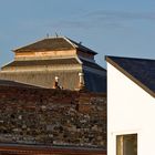 Rooftops at sunrise