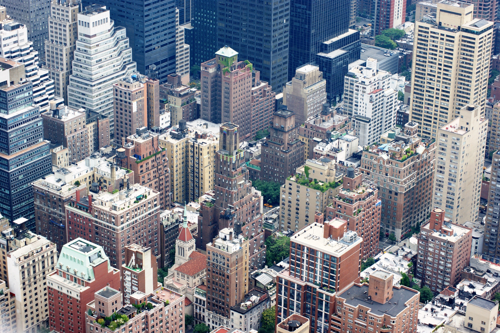 Rooftops New York City Manhattan