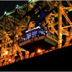 Roosevelt Island Tram alongside Queensboro Bridge