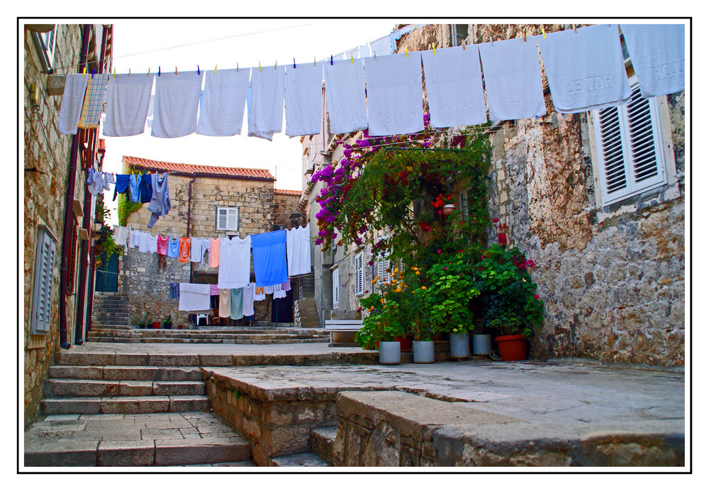 Ropa tendida II - Dubrovnik