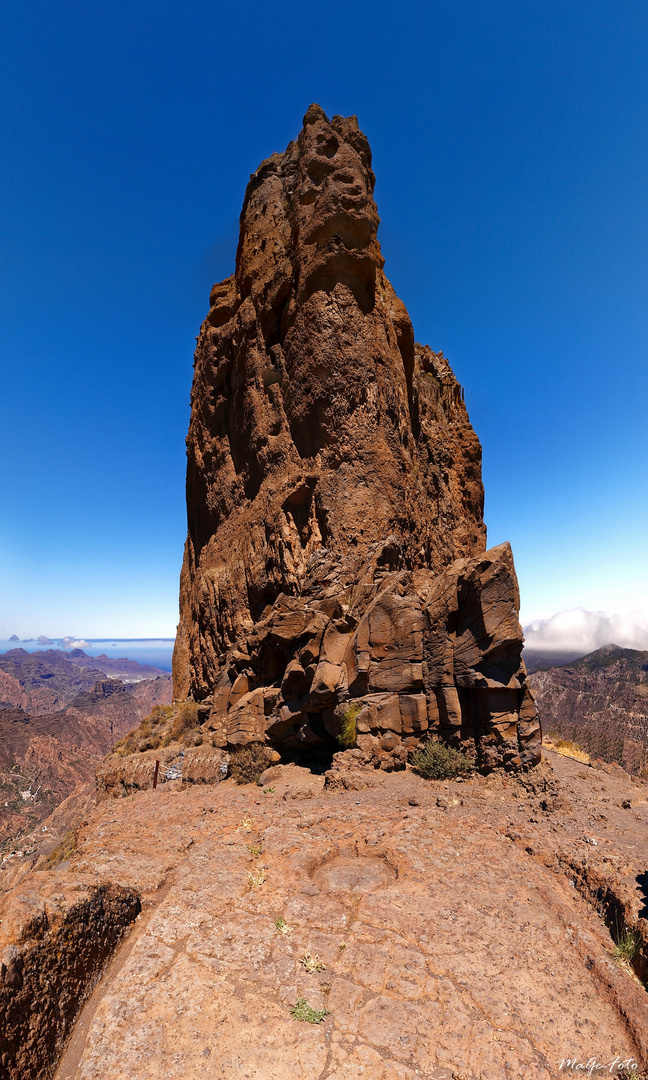 Roque Bentayga - Hochkantpano